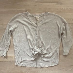 Knit lightweight top